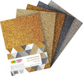 Craft Foam Glitter A4 5 Sheets, glamour