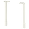 ENHET Legs f cabinet, white, 23.5 cm