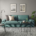 KIVIK 3-seat sofa, Kelinge grey-turquoise