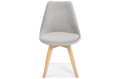 Upholstered Dining Chair Bolonia Lux, grey