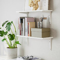 BURHULT / SIBBHULT Wall shelf combination, white/white, 59x20 cm