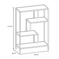 Shelving Unit Edison M, black