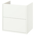 HAVBÄCK Wash-stand with drawers, white, 60x48x63 cm