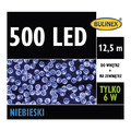 Christmas Lights 500 LED Bulinex 12.5 m, indoor/outdoor, blue