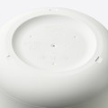 FÖRENLIG Plant pot, in/outdoor white, 19 cm