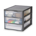 3 Drawer Stackable Unit Form Kontor 25.5cm