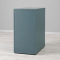 ALEX Storage unit, grey/turquoise, 36x70 cm