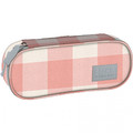 Pencil Case Pink Check