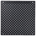 SKÅDIS Pegboard, black, 56x56 cm