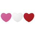 Craft Foam Decorations Hearts 142x120mm