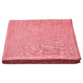 SVARTSENAP Tablecloth, pink-red, 145x240 cm