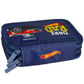 Pencil Case with 35 Accessories Hot Wheels 1pc