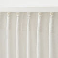 DYTÅG Curtains, 1 pair, white, 145x300 cm