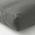 FRÖSÖN/DUVHOLMEN Back cushion, outdoor, dark grey