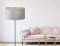 Floor Lamp Goldie 1 x E27, grey