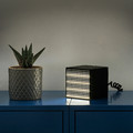 SYMFONISK Bookshelf speaker w LED light, black/gen 2