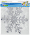 Craft Christmas Window Sticker Decoration Set Snowflake