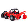 Tractor 27cm, 1pc, assorted colours, 12m+