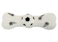 Zolux Vinyl Dog Toy Football Bone 15cm