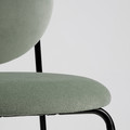 MÅNHULT Chair, black/Hakebo grey-green