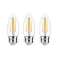 Diall LED Bulb Filament C35 E27 470 lm 2700 K 3-pack