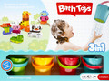 Bath Toys 3in1 Cups & Blocks 3+