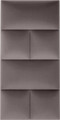 Upholstered Wall Panel Stegu Mollis Rectangle 60 x 30 cm, grey