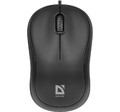 Defender Patch Optical Wired Mouse, 3 Buttons, 1000 DPI MS-759, black