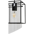 GoodHome Pendant Lamp Daluiz E27, black