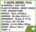 Cobi Blocks T-34/76 101pcs 6+