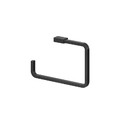 GoodHome Toilet Paper Holder Elland, black