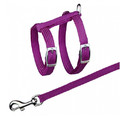 Trixie Cat Harness with Leash 22–42cm / 10 mm, assorted colours