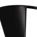 Metal Chair Paris Arms, black