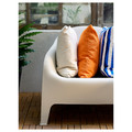 HJÄRTERÖ Cushion cover, bright orange outdoor/indoor, 50x50 cm