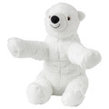 SNUTTIG Soft toy, white polar bear, 29 cm