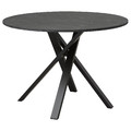 MARIEDAMM Table, black marble effect, 105 cm