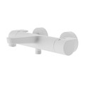 GoodHome Thermostatic Bath Mixer Tap Cavally, white