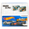 Starpak Eraser Hot Wheels 24pcs