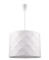 GoodHome Pendant Lamp Salusas E27, off-white