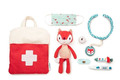 LILLIPUTIENS Doctor's Bag with Cuddly Toy and 6 Accessories Alice the Fox 18m+