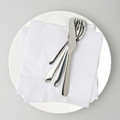 FANTASTISK Paper napkins, white, 40x40 cm, 100 pack