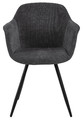 Upholstered Chair Noella, dark grey