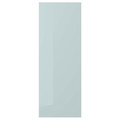 KALLARP Cover panel, high-gloss light grey-blue, 39x106 cm