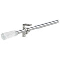 SOLDVÄRGMAL Curtain rod set, silver-colour, 120-210 cm 19 mm