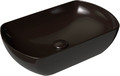 Ravak Countertop Wash-Basin Ceramik Slim O 50 cm, black