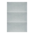 Upholstered Wall Panel Rectangle Stegu Mollis 60x30cm, silver