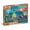 Clementoni Jigsaw Puzzle Story Maps The Little Mermaid 1000pcs 3+