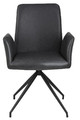 Conference Office Chair Naya, black leather