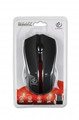 Rebeltec Wireless Optical Mouse, GALAXY black/red, rubber surface