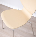 SIGTRYGG Chair, birch/Sefast chrome-plated